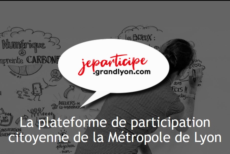 Capture d'écran du site Jeparticipe.grandlyon.com