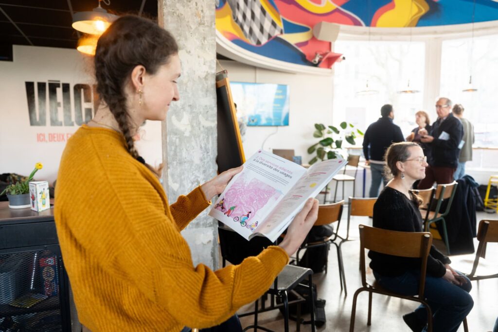 Photo du livret distribué pendant la conférence de presse