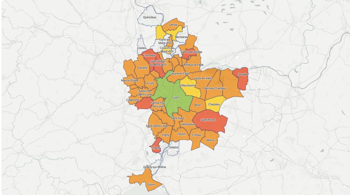 Le Vélo-score dresse le bilan des politiques vélo