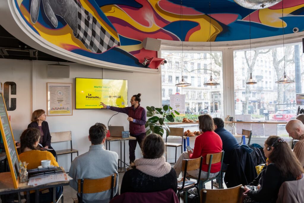 Martin Vericel, coordinateur de La Poursuite et Univoyage