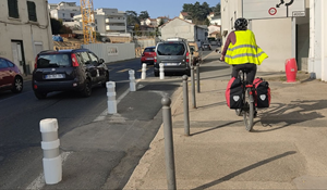 Priorité aux aménagements cycles/trottinettes sur la route de Strasbourg, à Caluire et Rillieux