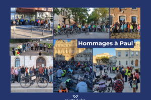 Les Cyclistes Lyonnais Unis pour Honorer l'Engagement de Paul