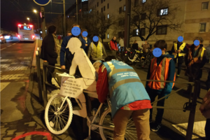 La Ville à Vélo dénonce l’enlèvement d’un vélo blanc par la Police municipale de Caluire-et-Cuire